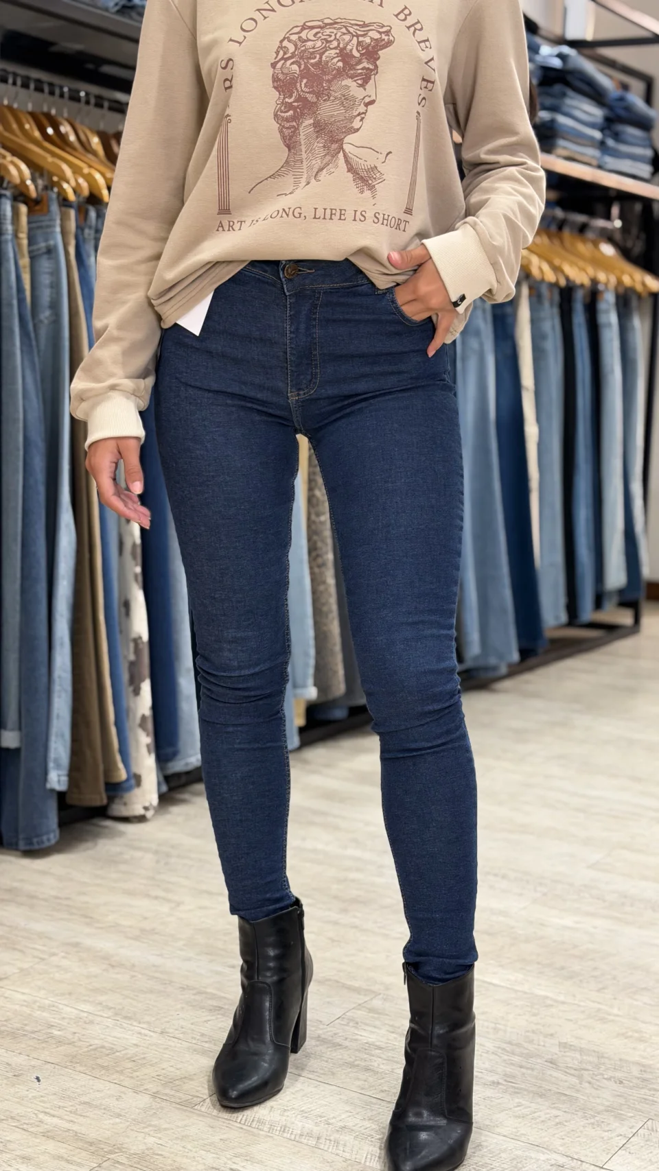 Jeans chupin