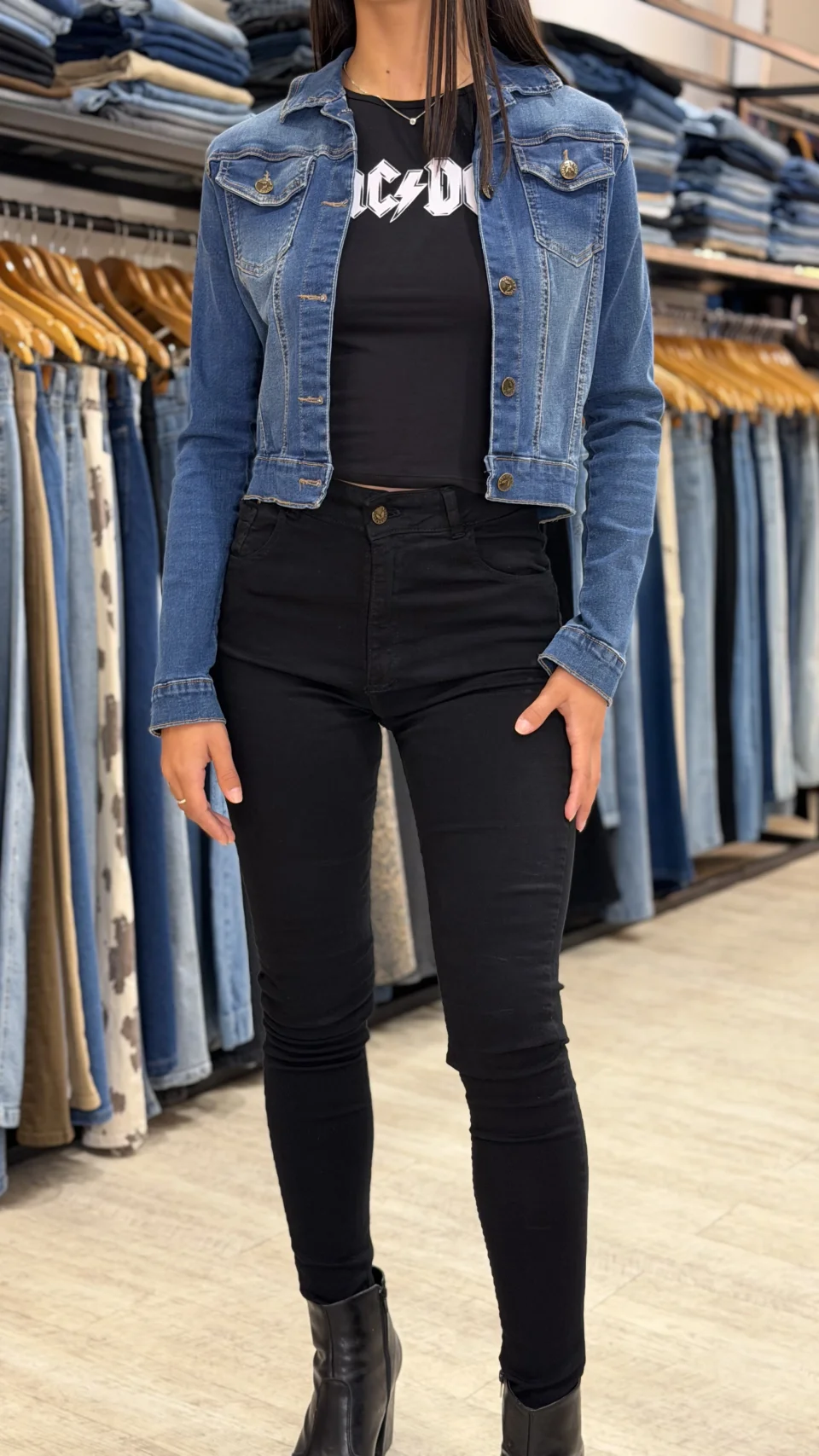 Campera de jeans