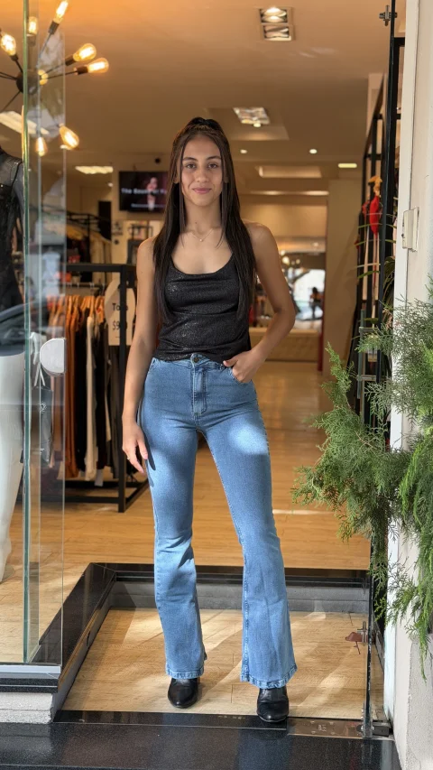 Blusa brillosa 3