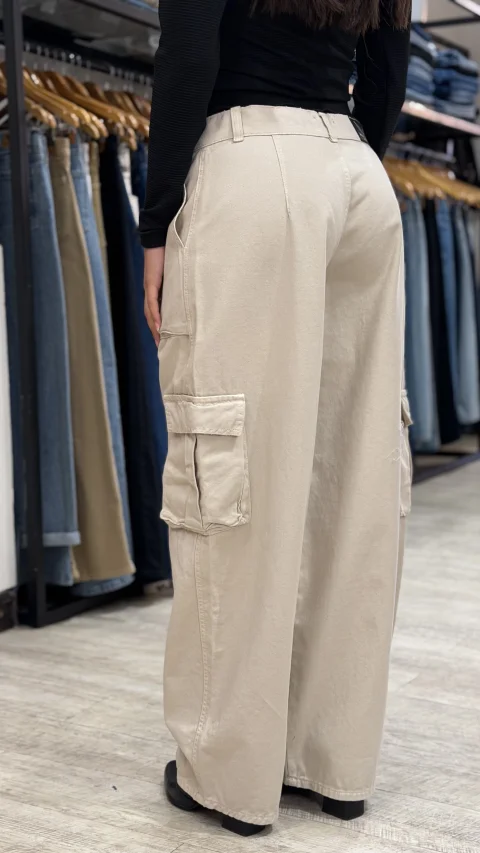 Pantalón Cargo de jeans 3