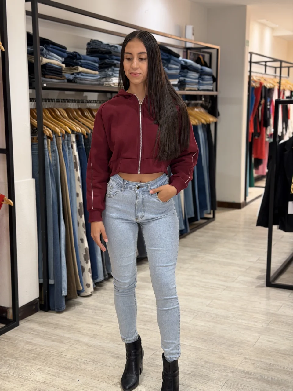 Jeans chupin