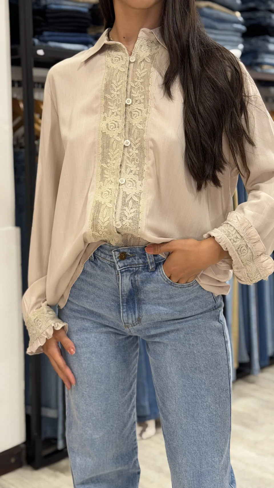 Camisa con diseño