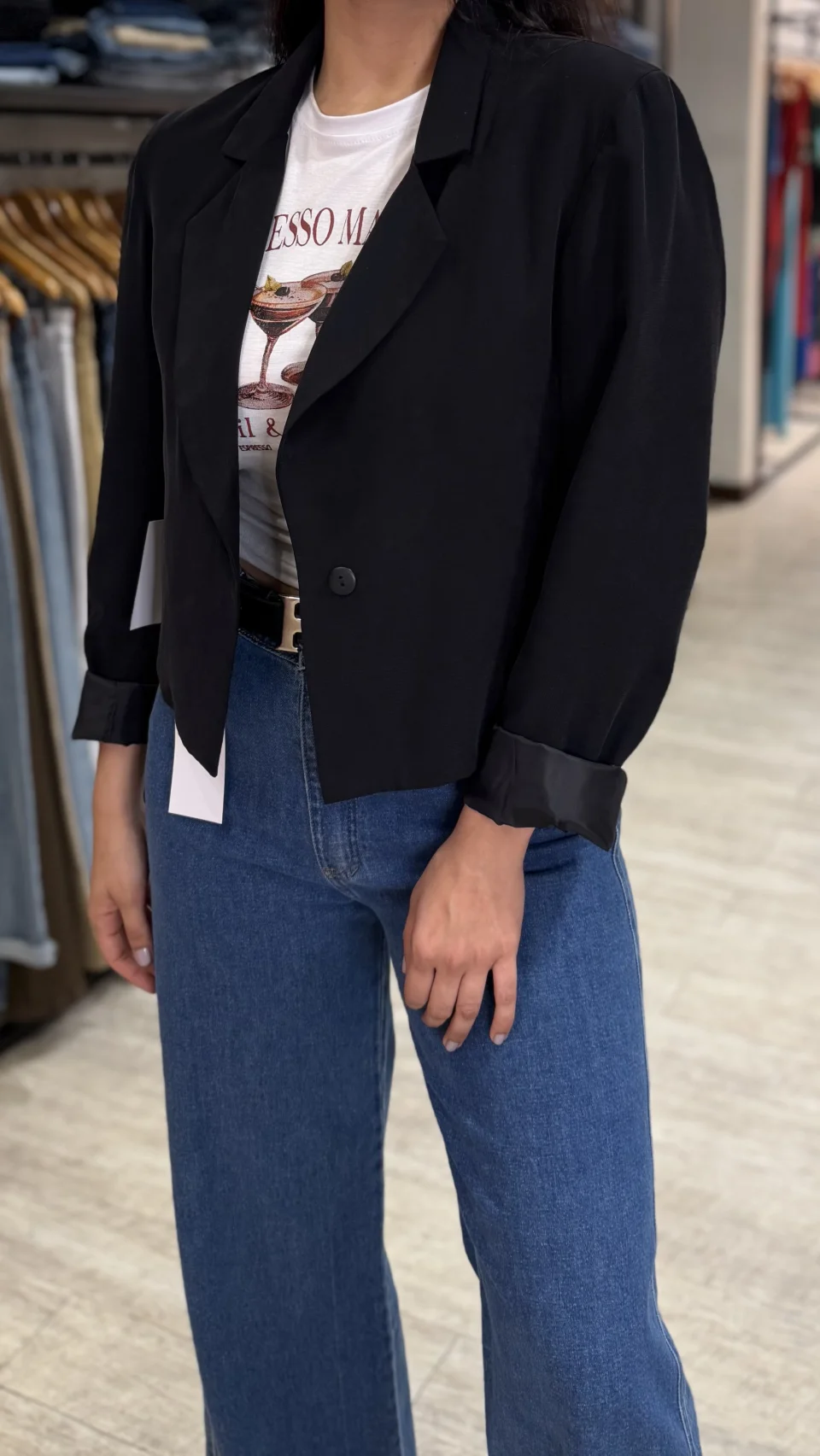 Blazer corto