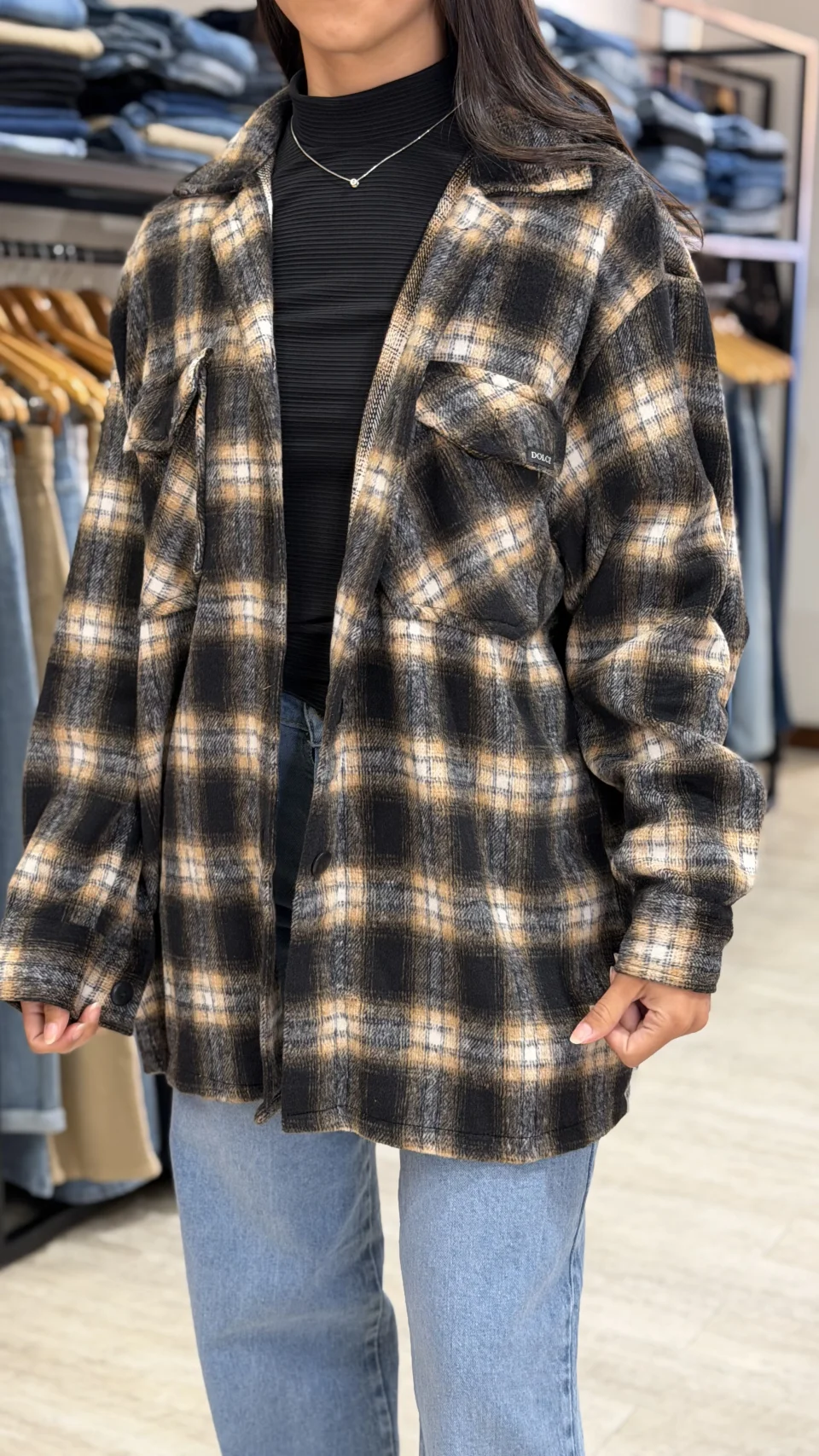 Sobrecamisa leñadora