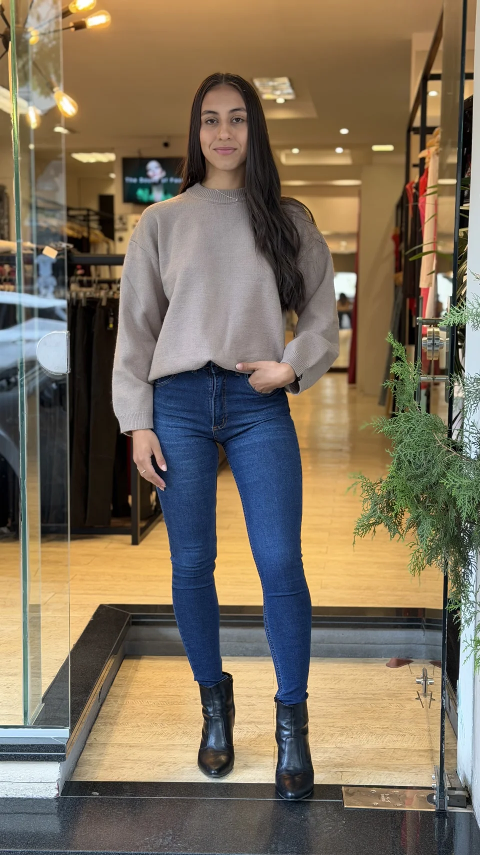 Jeans chupin